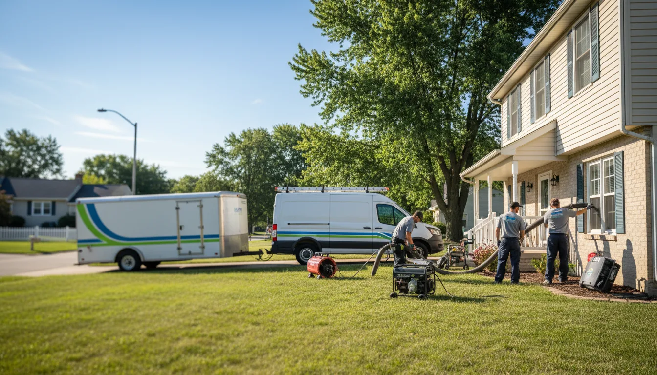 Flooded Basement Restoration And Cleanup With Repair in Lac Du Flambeau, WI near me